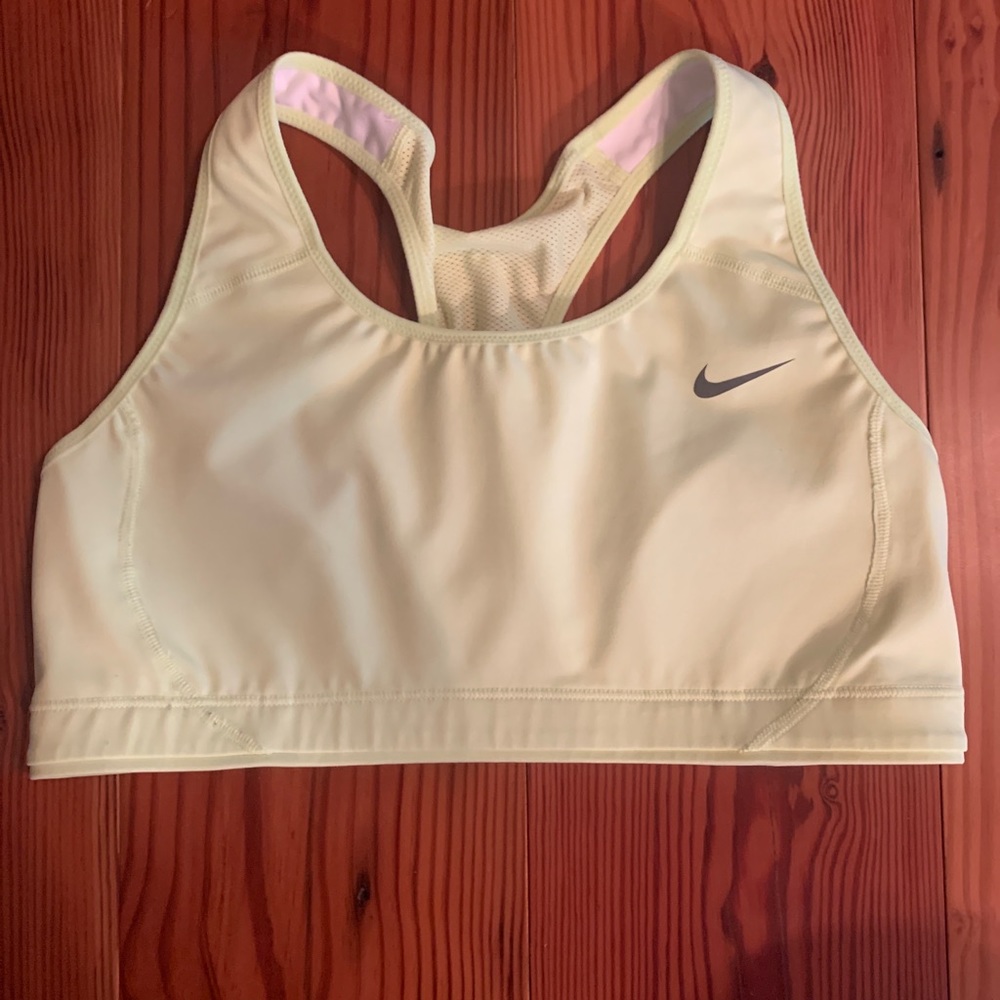 Nike Sports Bra - M - green yellow